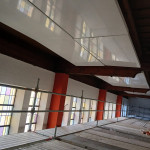 Fertig an der Decke montiert